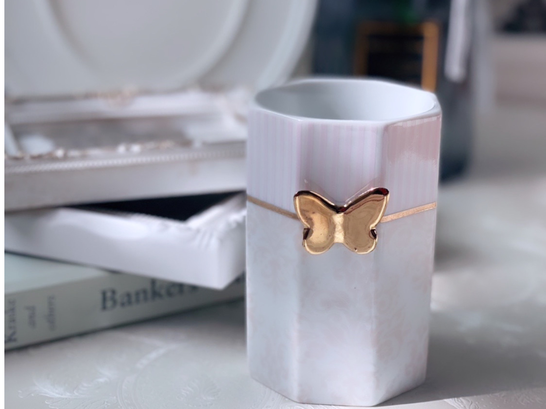 体験レッスンペン立て