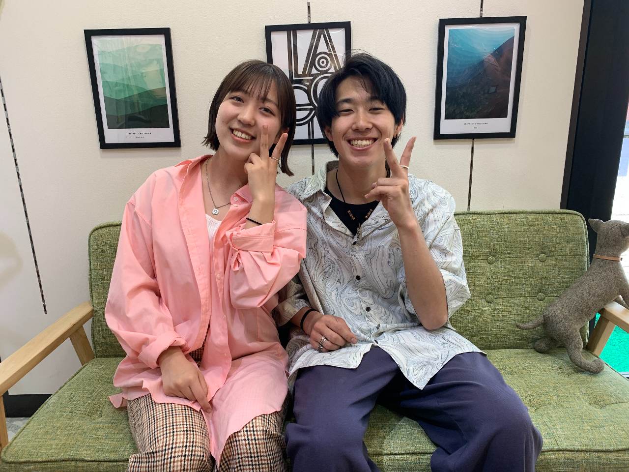 出来上がったリングと一緒に、思い出も一緒に撮りましょう♪