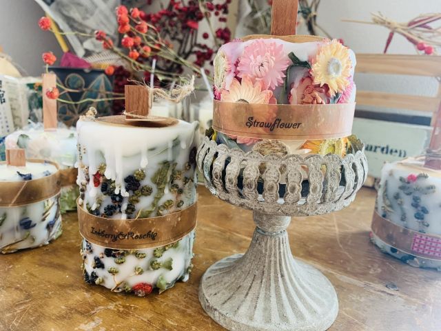 キャンドル(大)&(中)