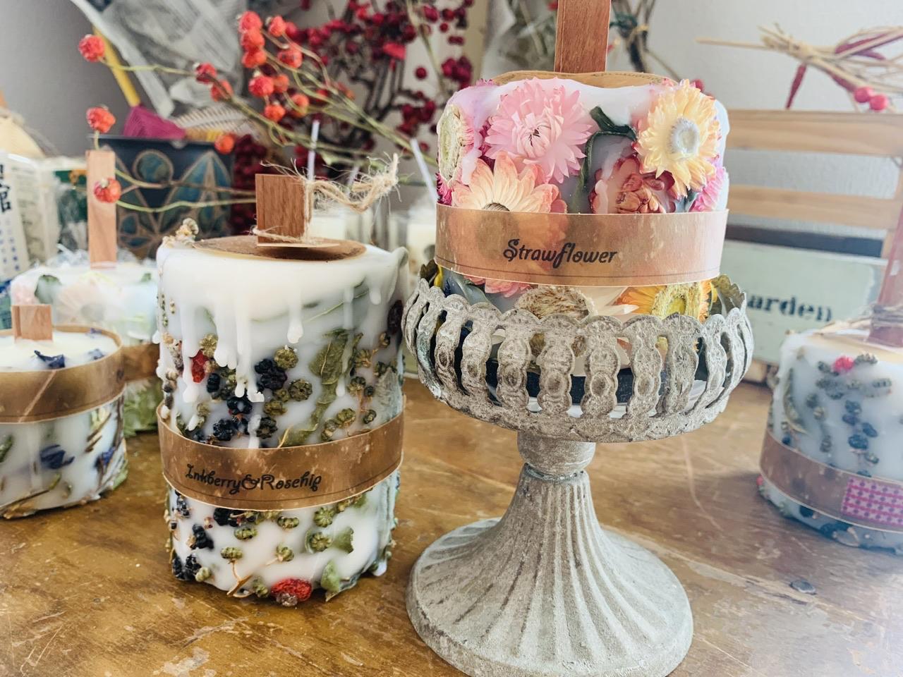 キャンドル(大)&(中)