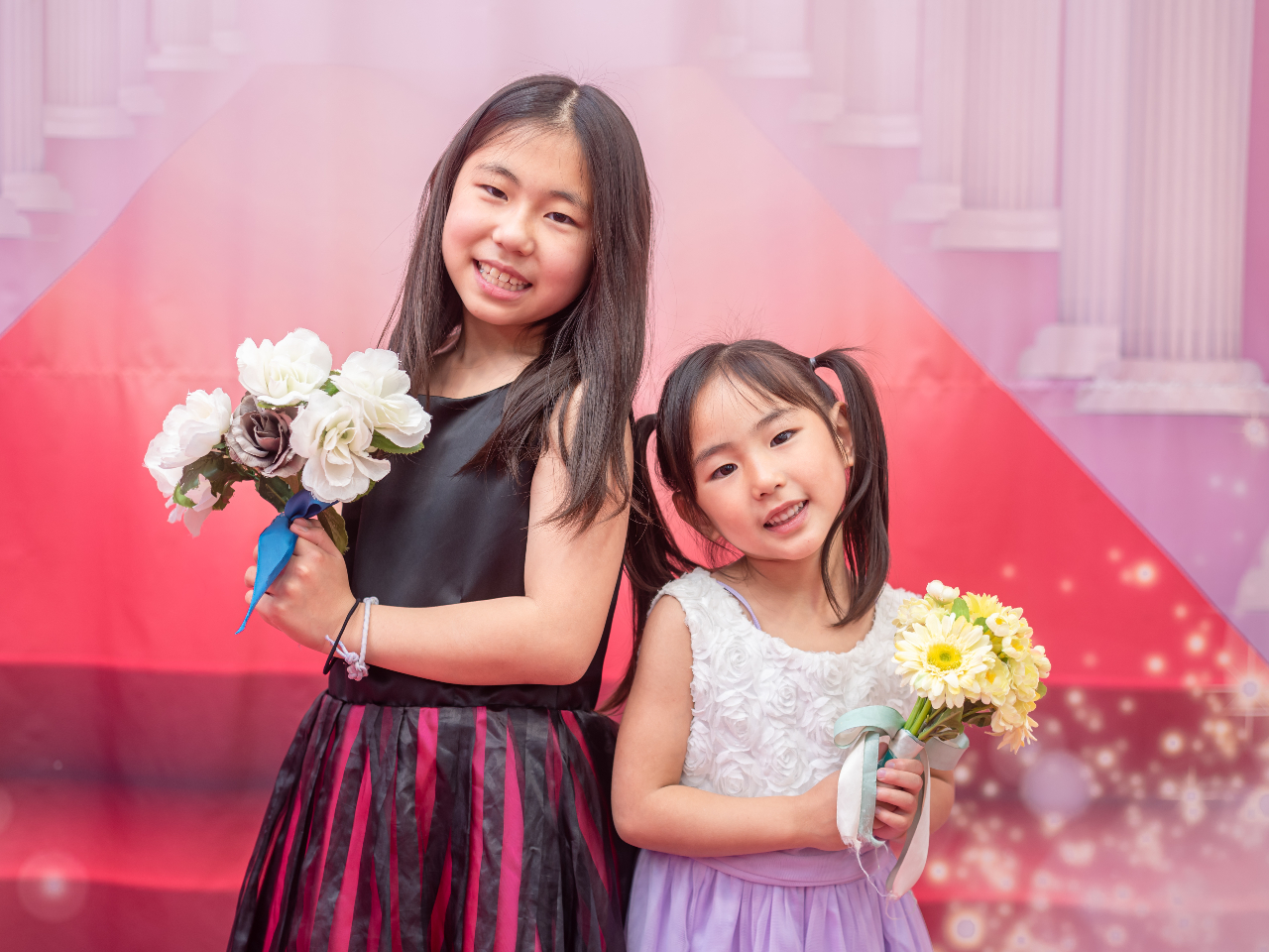 フォトスタジオエリアでは、たくさんの衣装を自由に着せ替え・撮影できます! 女の子に大人気♪