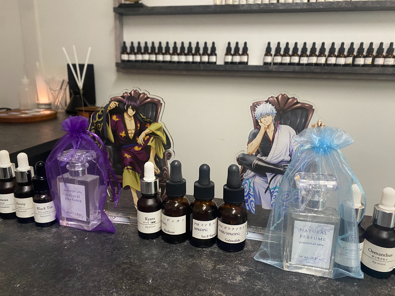 推しのイメージや大切な思い出を香りで表現。特別な一本に仕上げられます。