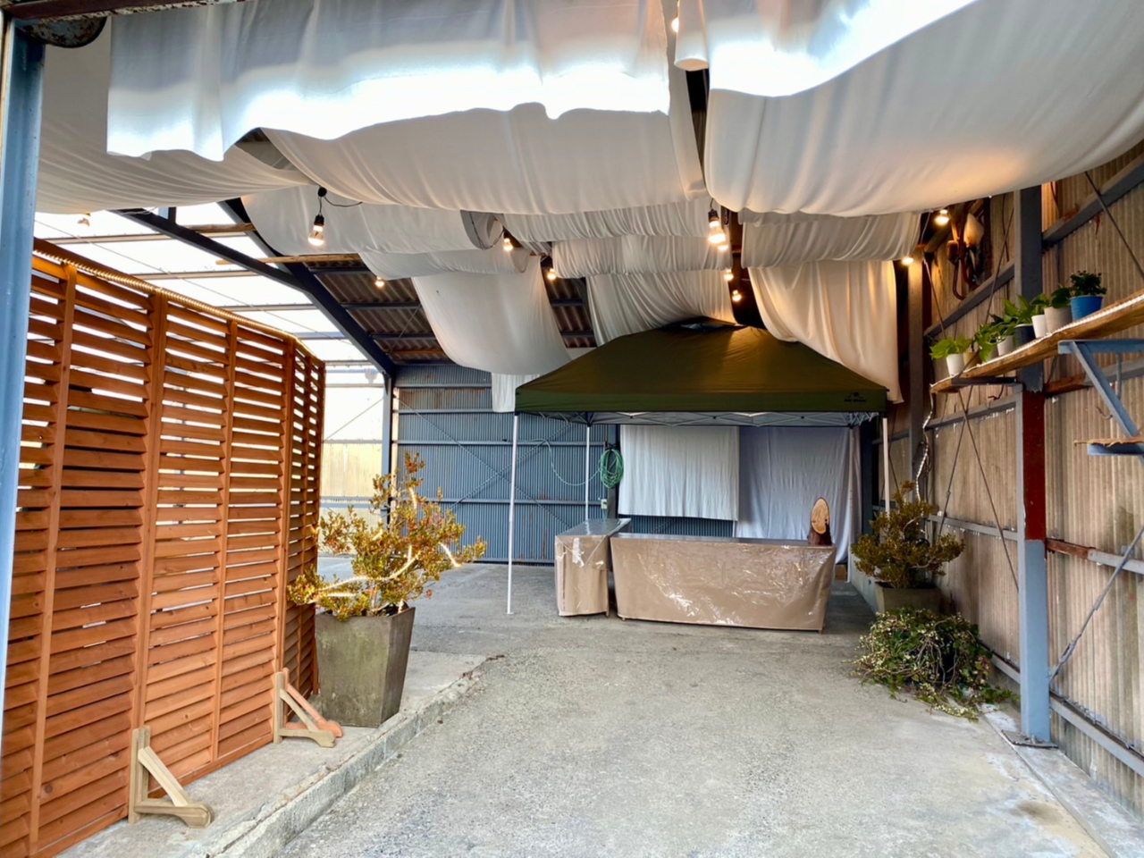 見晴らしハウス完成