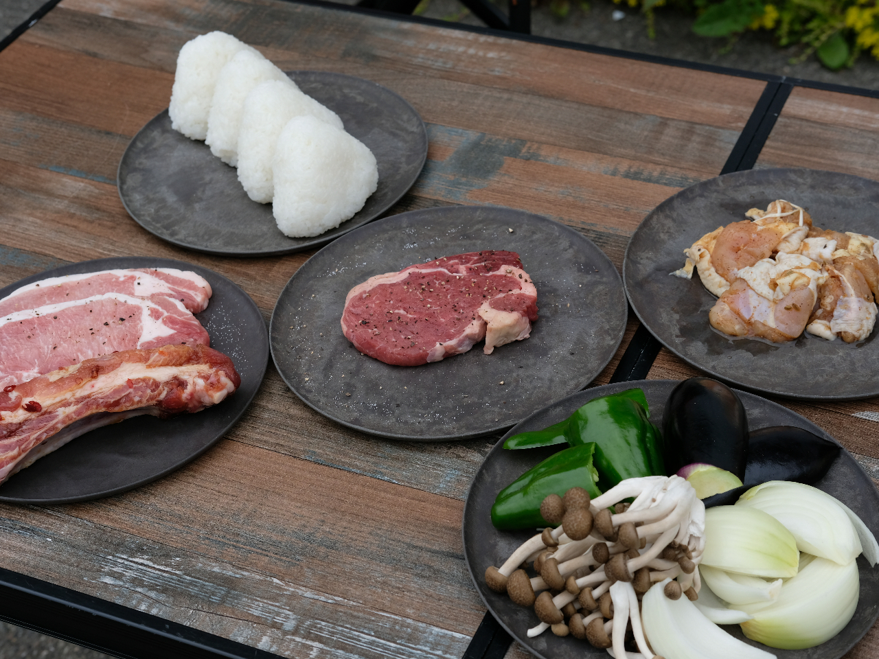 贅沢プラン2人前の内容