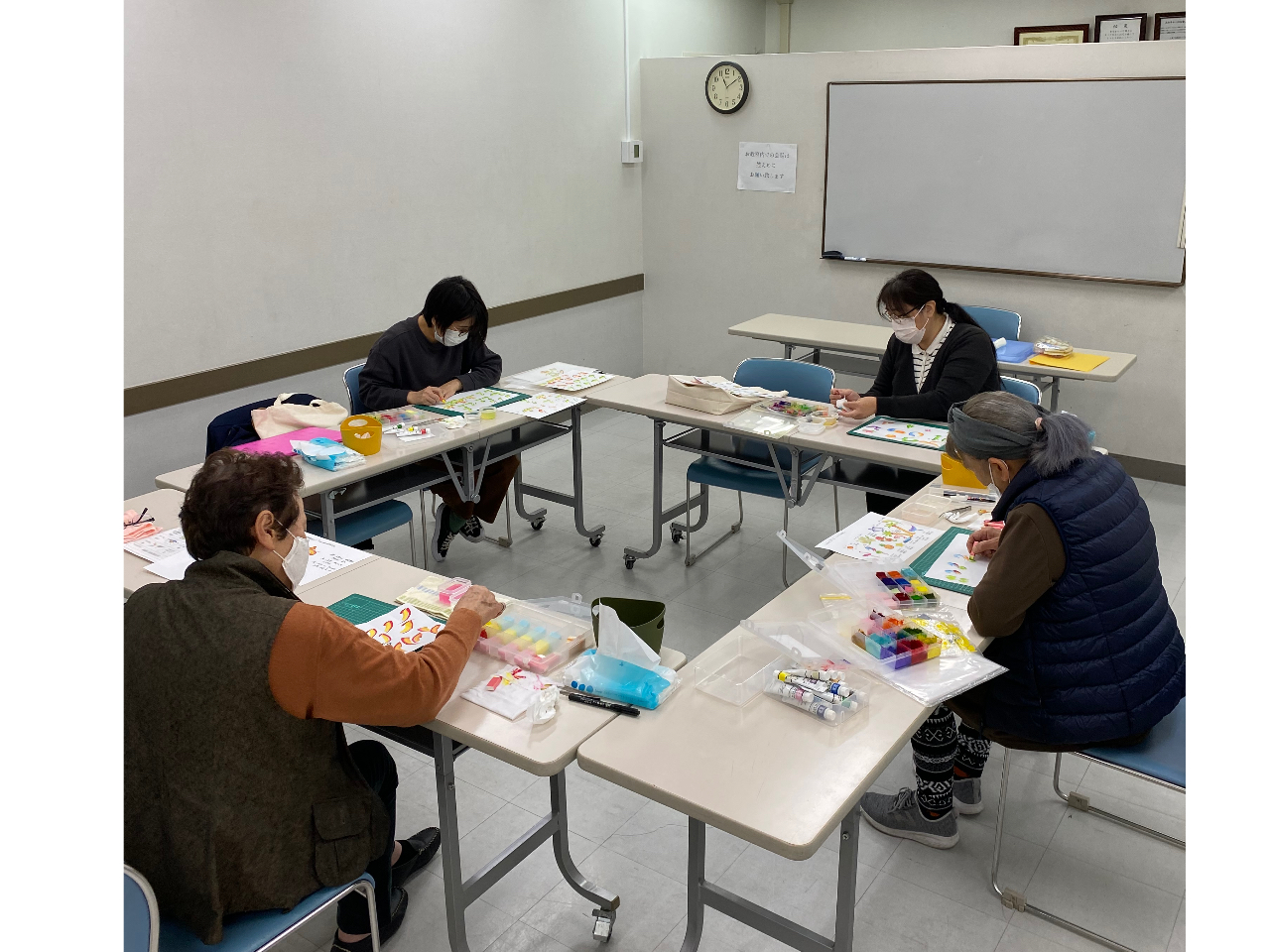 中国教室、個人レッスン 東京都】開運招福 ☆ 花文字体験 90分 ☆ 個人レッスン/吉祥華