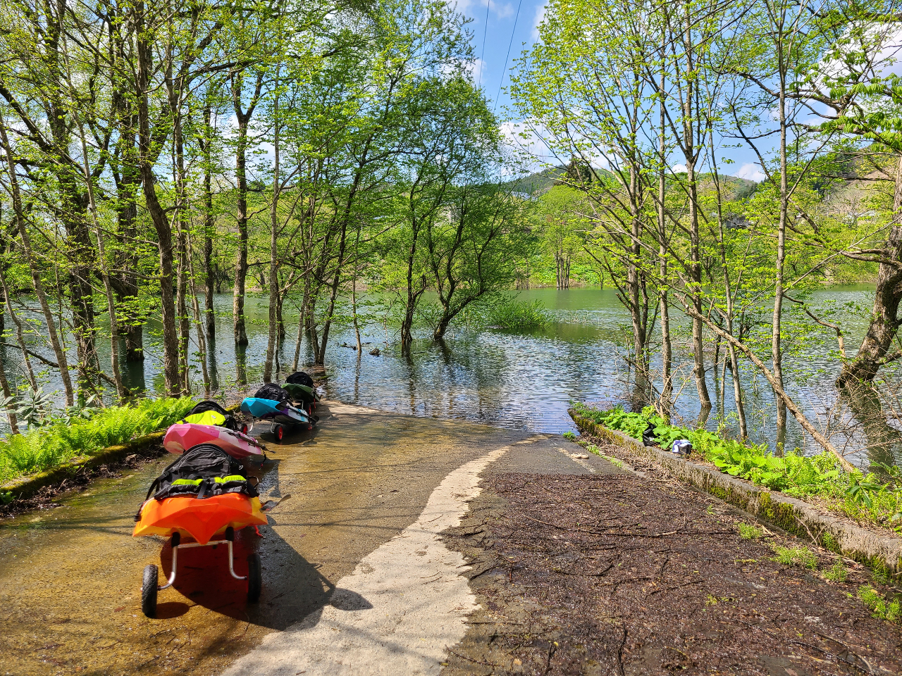 春だけの特別な体験／【岩手・西和賀町】絶景の水没林でプライベート