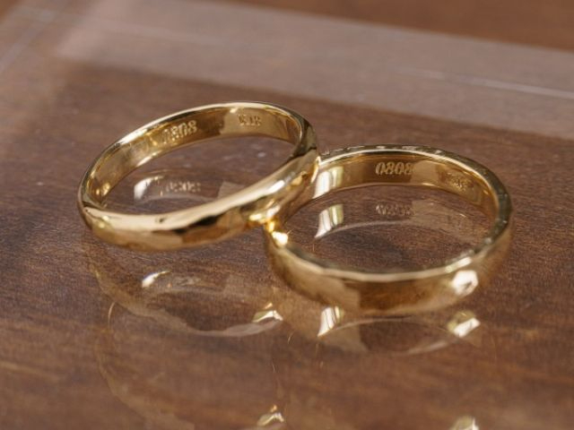 完成したリングはそのままお持ち帰りいただけます