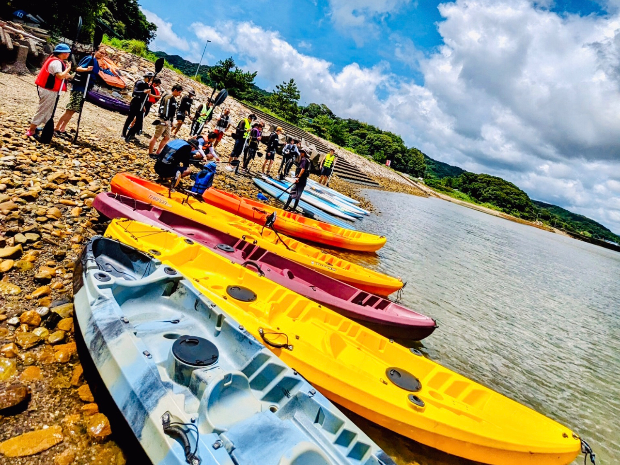 天草の綺麗な海を満喫！SUP orカヤックでの散策プラン♪満足の90分