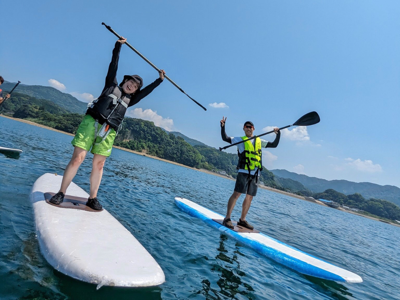 天草の綺麗な海を満喫！SUP orカヤックでの散策プラン♪満足の90分