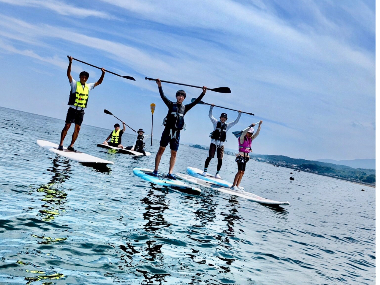 天草の綺麗な海を満喫！SUP orカヤックでの散策プラン♪満足の90分