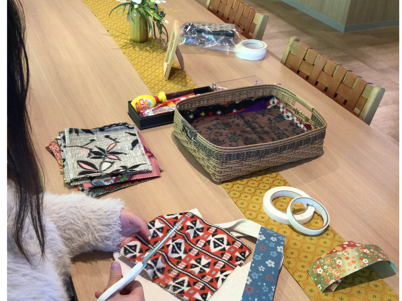 どんなデザインの生地で作るか迷ってしまいますね!