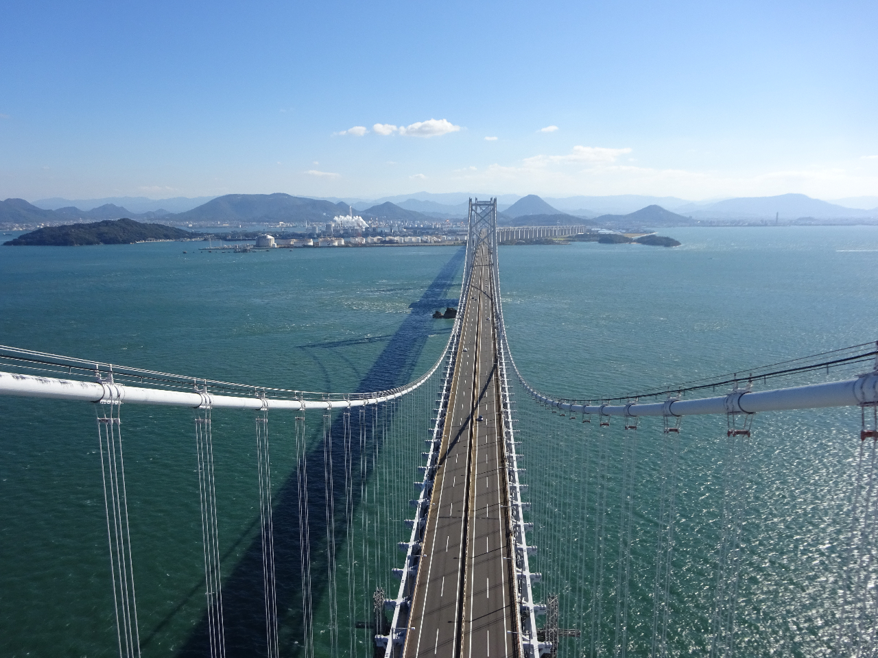 瀬戸大橋　掛け　写真　1メートル80センチ 瀬戸大橋掛け写真1メートル80センチ