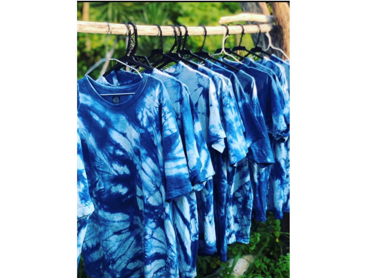 【南房総】インド藍染め体験 ワークショップ Tシャツ・ストール【2名様より】イン...