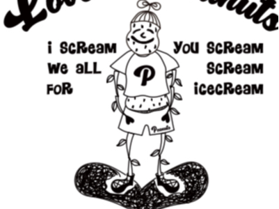 Love and peanut Ice cream ̃LN^[ł