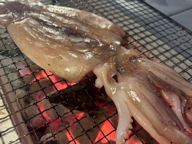 海鮮を焼きながら、ほっこり過ごす特別なひととき