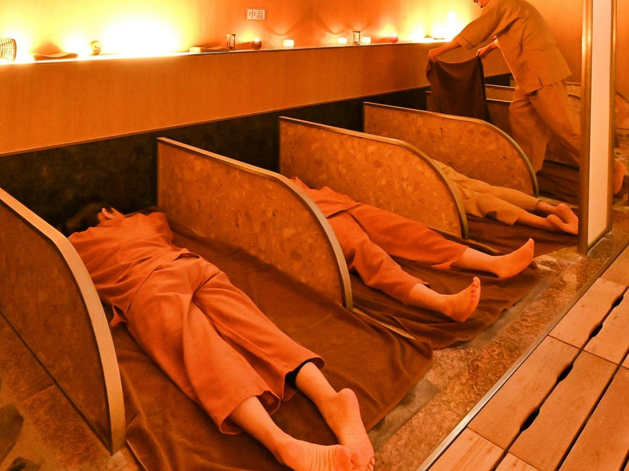 【岩盤浴120分プラン】身体の芯からじんわり温めてココロもカラダもリラックス♪♪