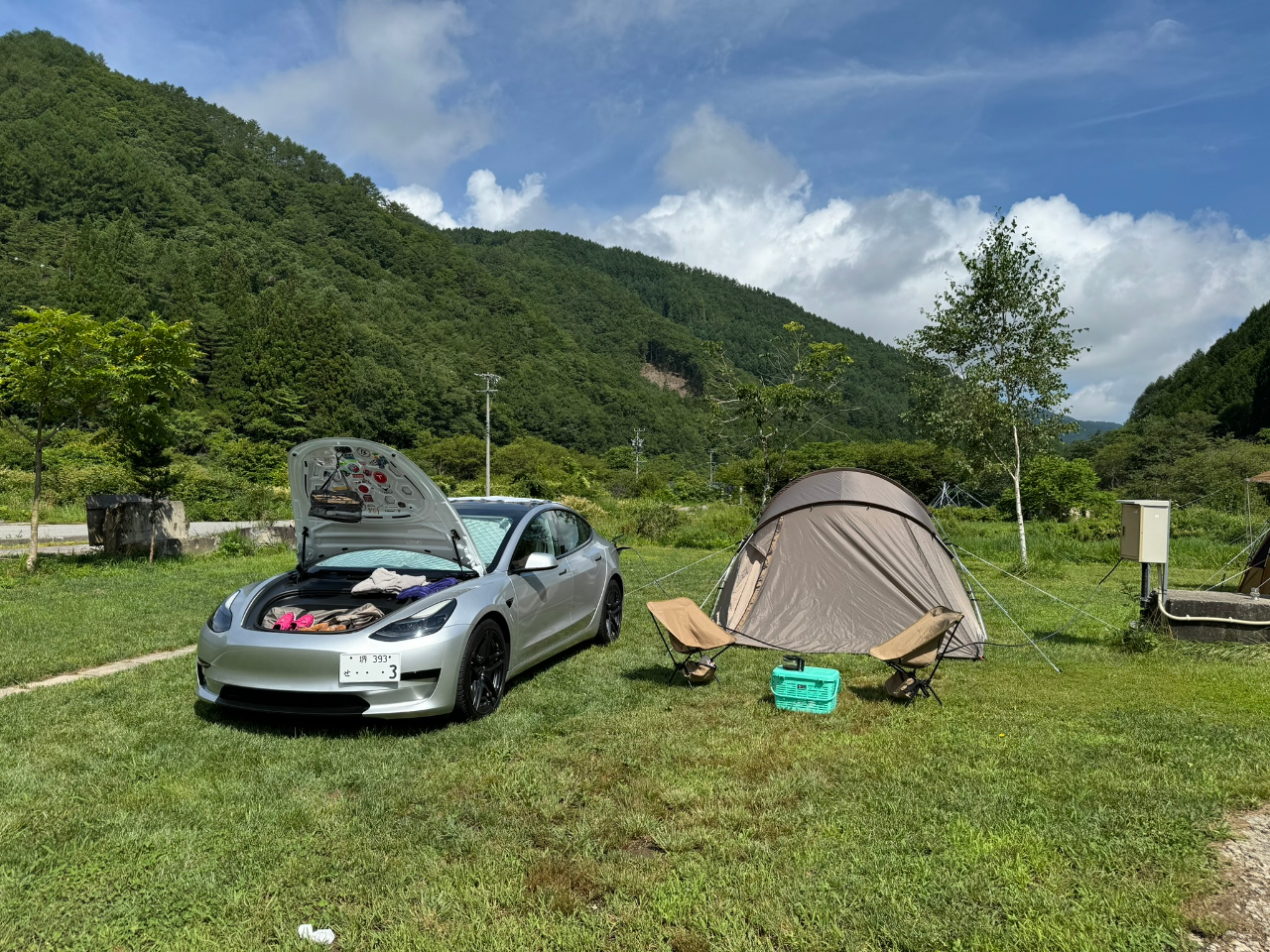 新くるみランド】飛騨・高山キャンプサイト《1-4サイトEVコンセント