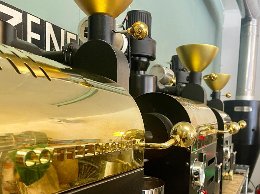 3台の高性能焙煎機で自分好のにコーヒー焙煎体験!