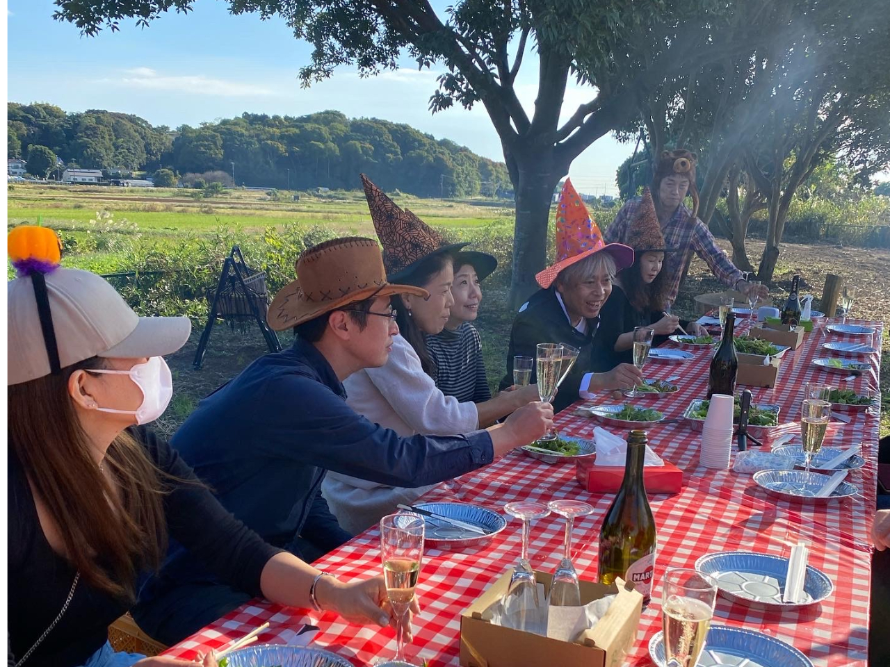 �O���[�v��BBQ�p�[�e�B�͂������ł����I