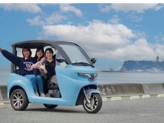 誰でも簡単に運転できる電動トゥクトゥクで!江ノ島、逗子エリアを散策できます!