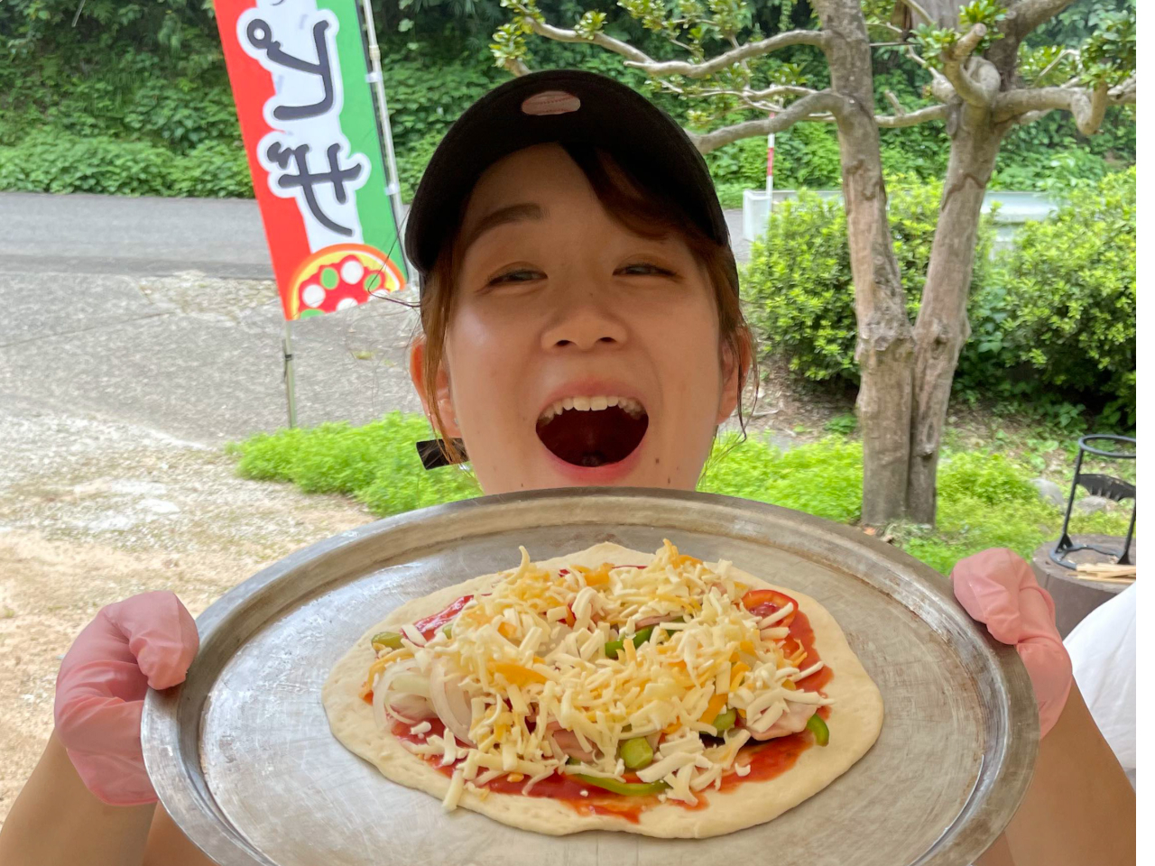 トッピングできた!