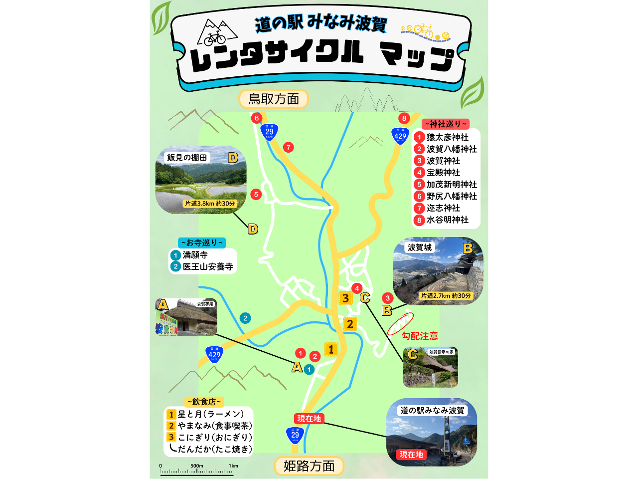 ���̉w�݂Ȃݔg����Ӂ@�T�C�N���}�b�v