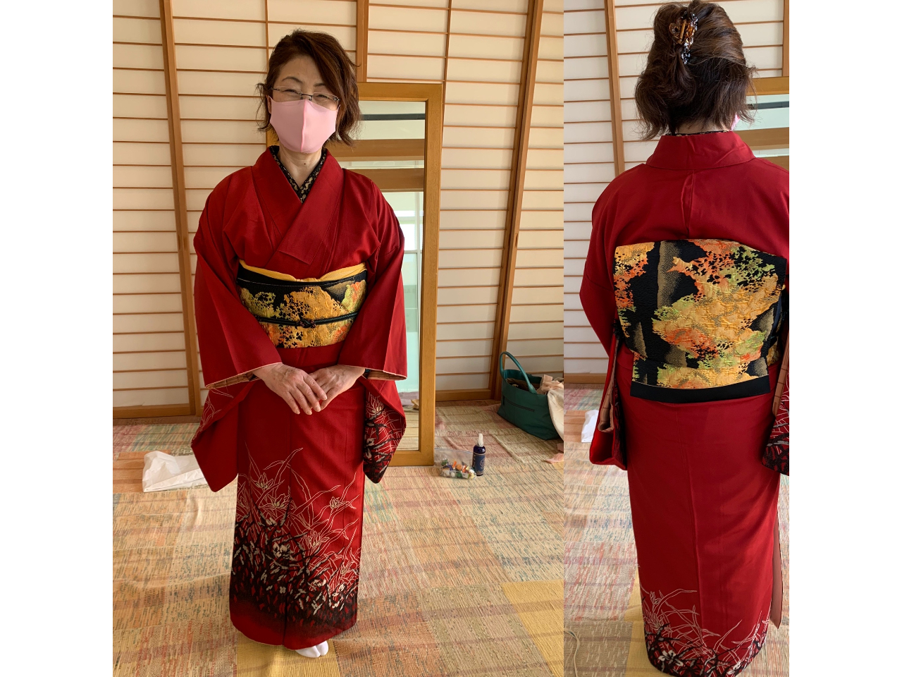 【青森県・八戸市】【初回限定価格500円!】●着物着付け体験●初めての方でも安心...