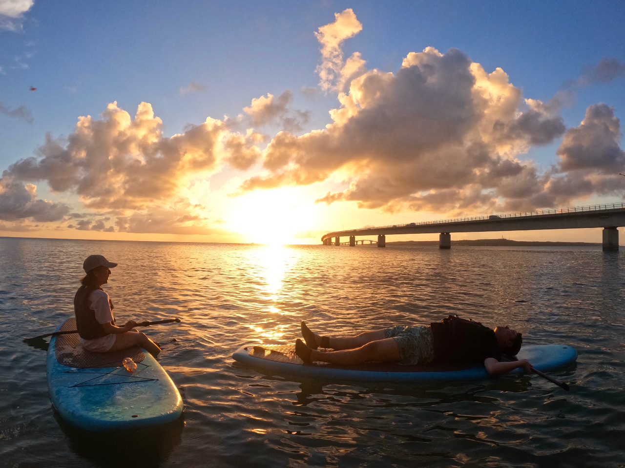 美しい絶景をSUPの上で味わいましょう♪