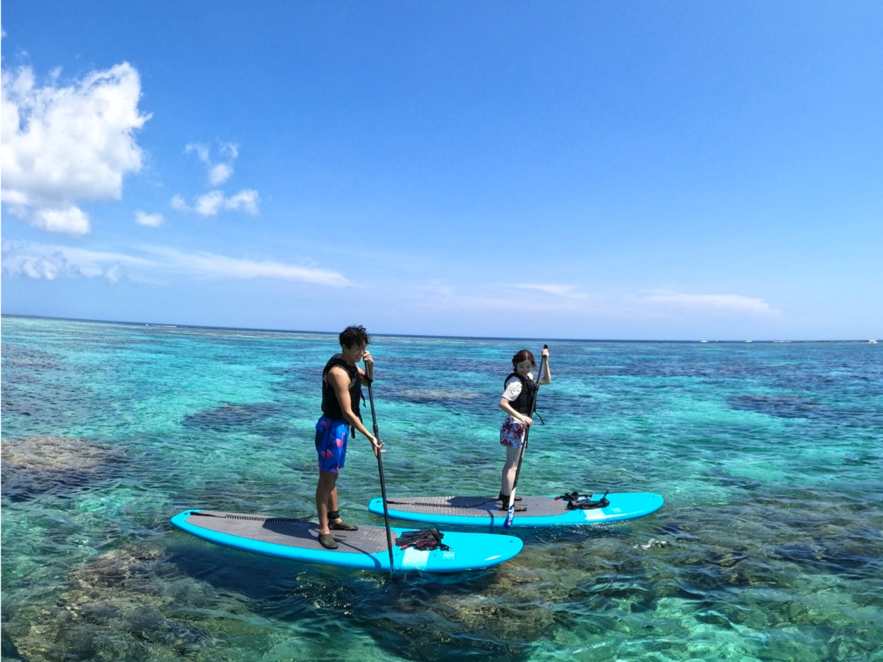 朝一は尚更透明度が抜群!