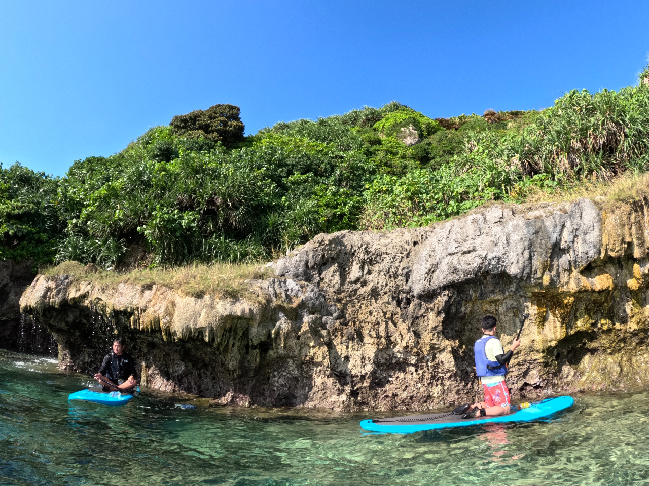 シュノーケリングでは辿り着けない秘境スポット!