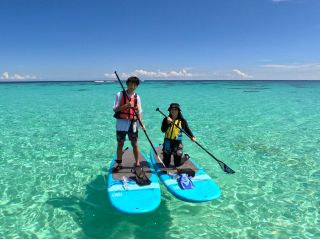 開放感満点の宮古島の大自然を満喫しよう!サップとシュノーケリングが両方楽しめちゃう贅沢プラン♪