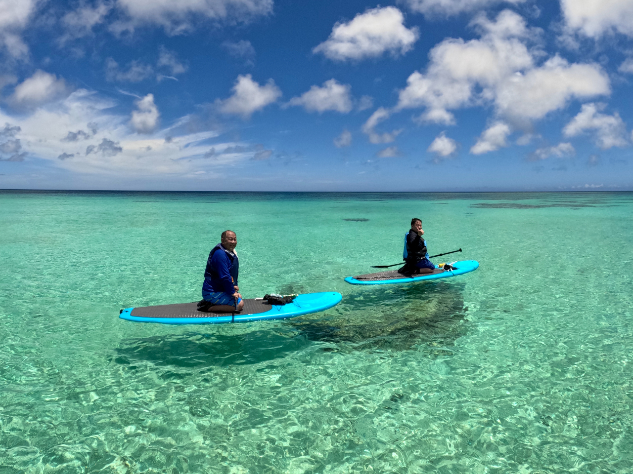 透明度抜群の海の上はまさに天国!旅の思い出になること間違いなし!