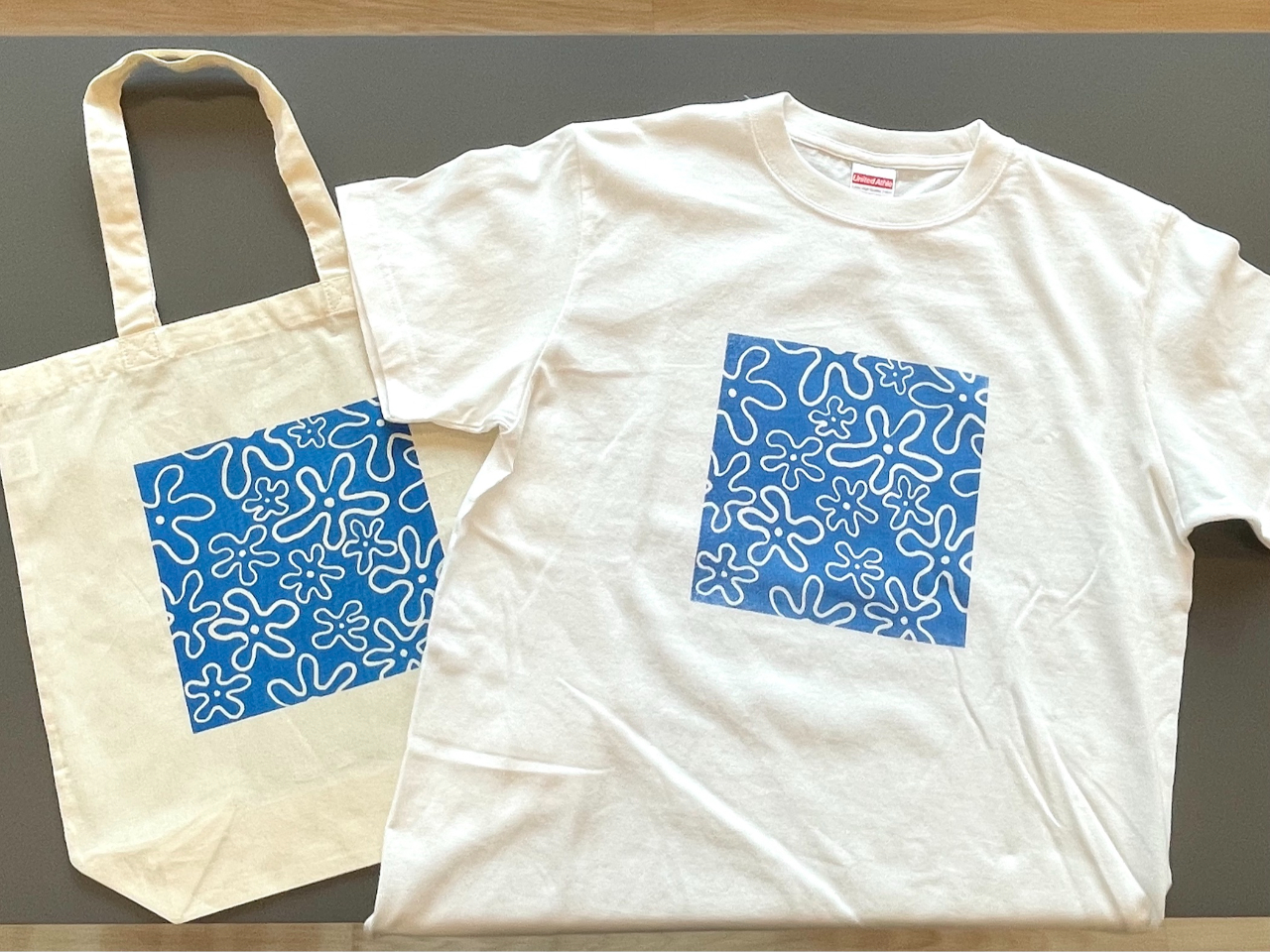 Tシャツやバッグなど、お好きなアイテムに自作の絵柄を印刷できます!