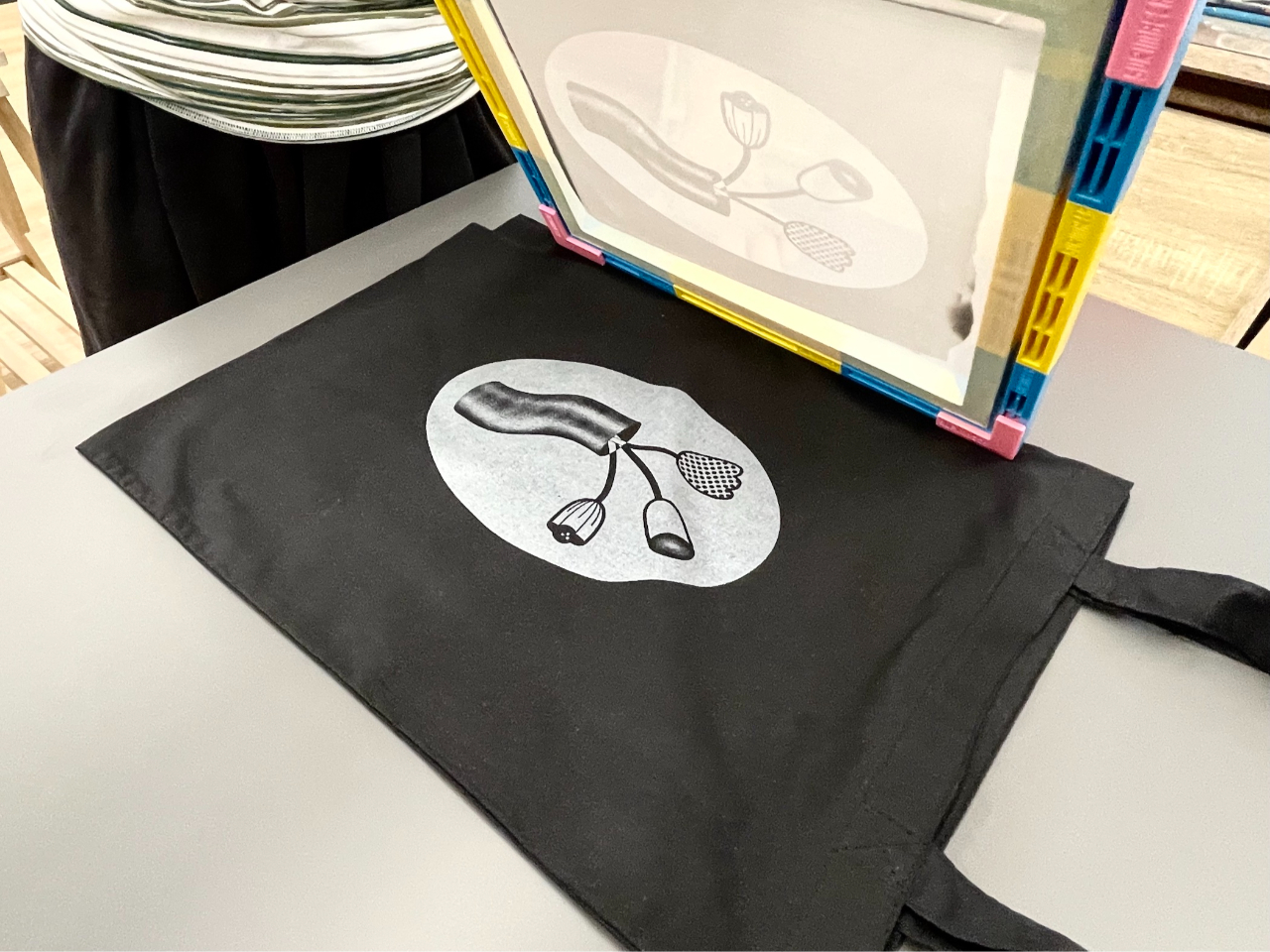 素材とインクの組み合わせは自由!