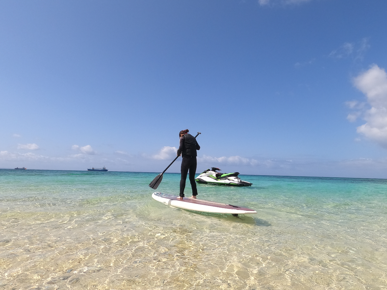 SUP&カヤックも基本プラン内