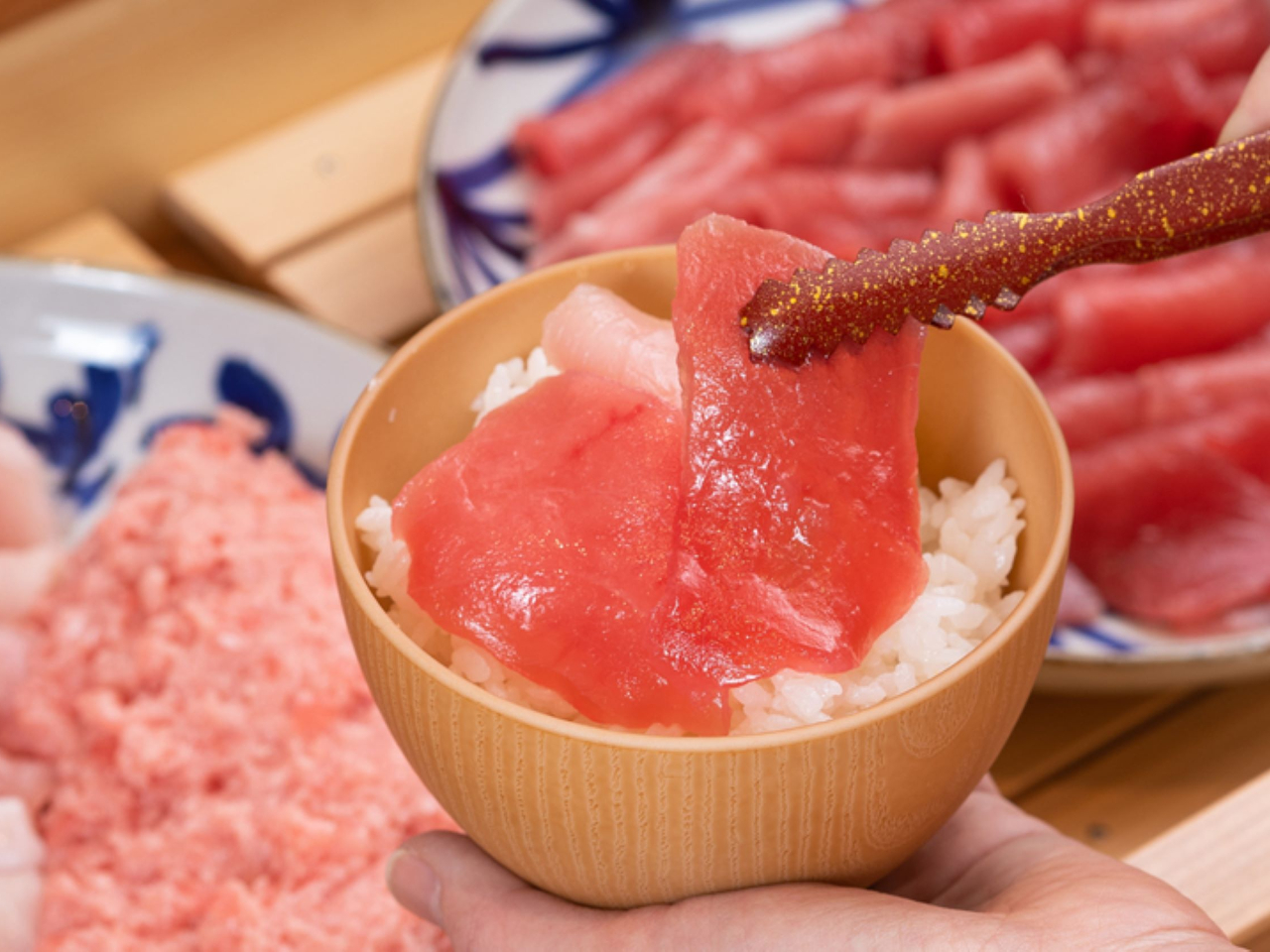 朝食ビュッフェ・90分制】～日本の下町を楽しむ朝ごはん～ まぐろ食べ