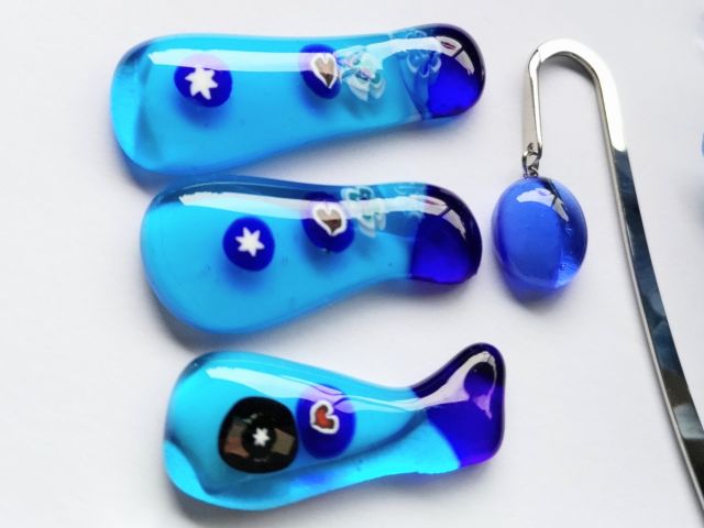 いわき市の海のイメージでメヒカリを作りました♪ご家族でひとつずつ体験されてもOK♪