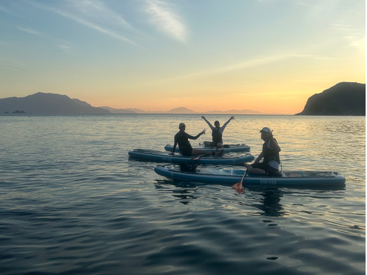 16:00〜のツアーではサンセットを楽しむこともできます。