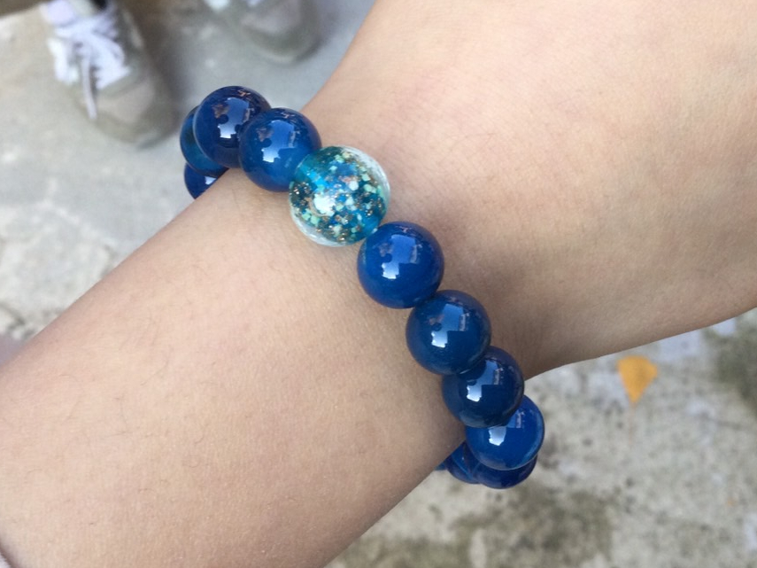 《天然石のストラップお土産付き!》自分だけの天然石数珠ブレスレット作り2300円...