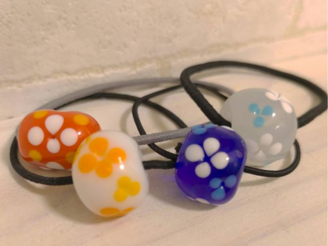 クローバー柄・水玉模様の応用