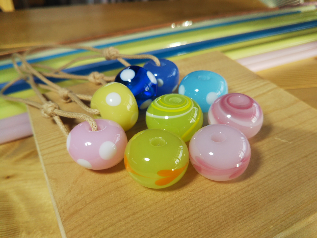 ①【ガラス細工/とんぼ玉作り】あなただけのとんぼ玉を作ろう♪初心者の方でも簡単に...