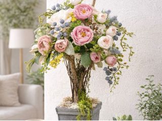 今人気のアーティフィシャルフラワーを体験できます