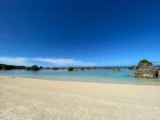 海から眺める景色を