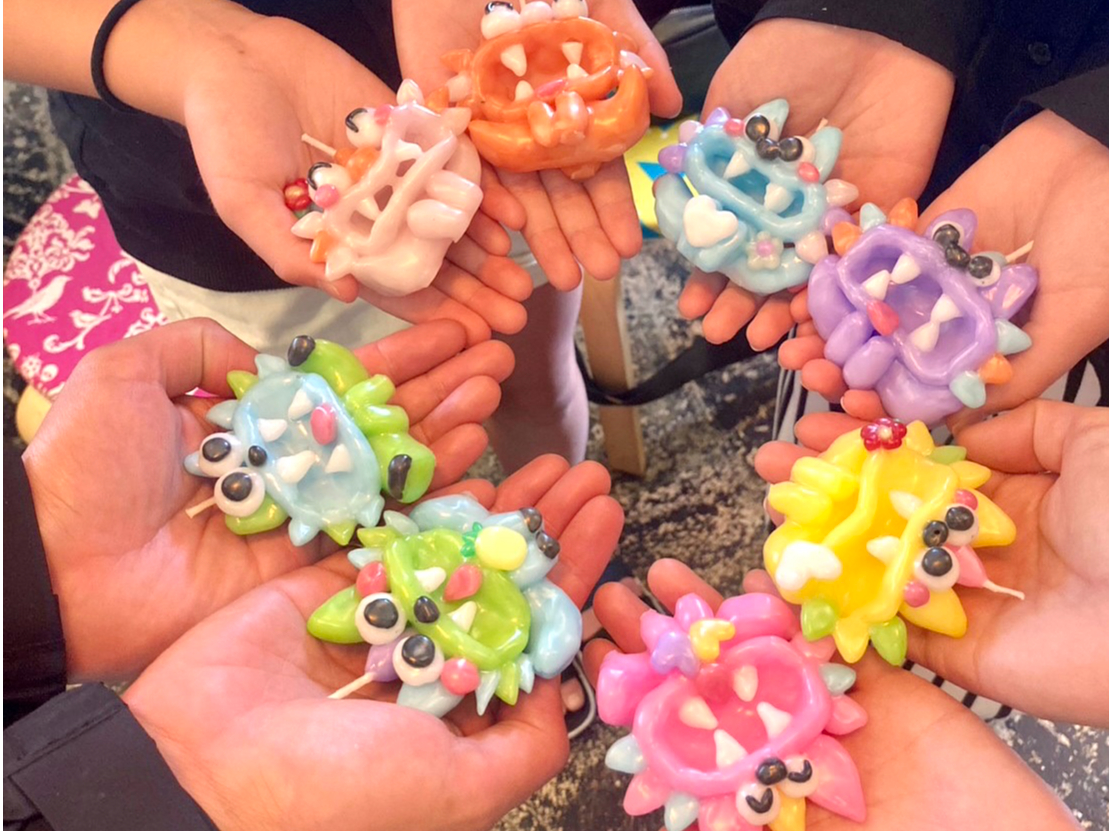 那覇国際通り!シーサーキャンドル作り☆当日持ち帰り出来ます