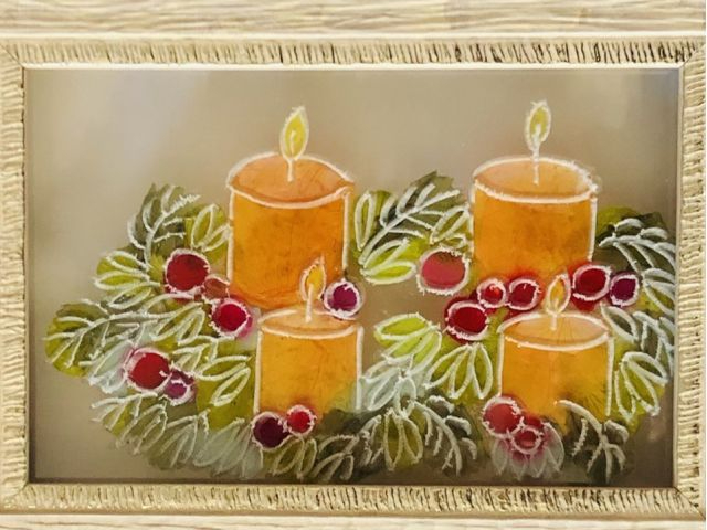 フロスティングフラワー 『キャンドル』