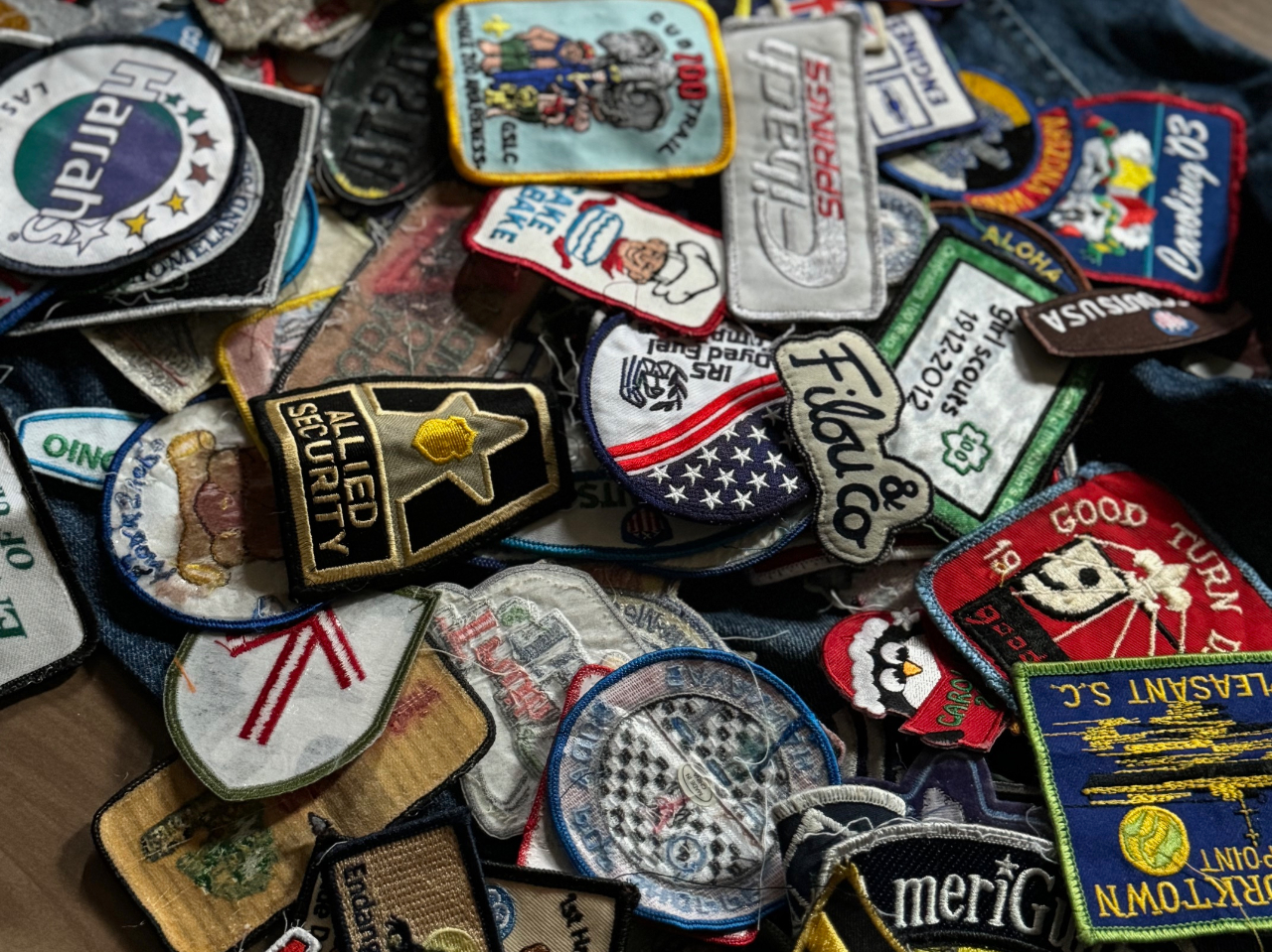 ミリタリーワッペン、アメカジワッペン、もこもこワッペンなど種類豊富です!