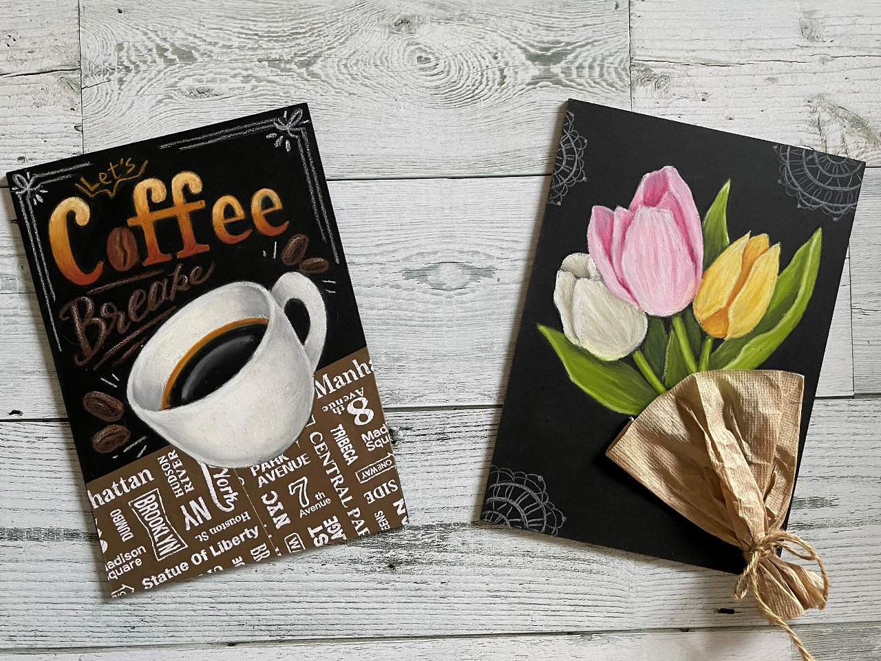 カラフルで楽しい♪インテリアボードを作れます!