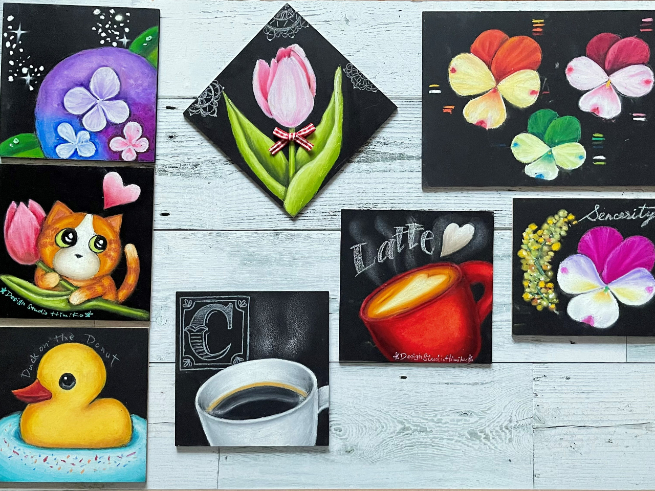 体験ではインテリアボード(SサイズorMサイズ)を作れます