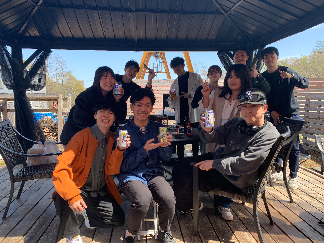 【札幌市南区】火起こし不要☆貸切ウッドデッキでBBQ!〈11:00~14:00〉