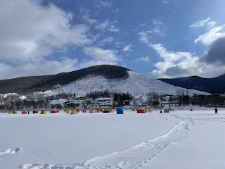 ��i�F�Ƀe���g�����ԕX�ハ�J�T�M�ނ�B